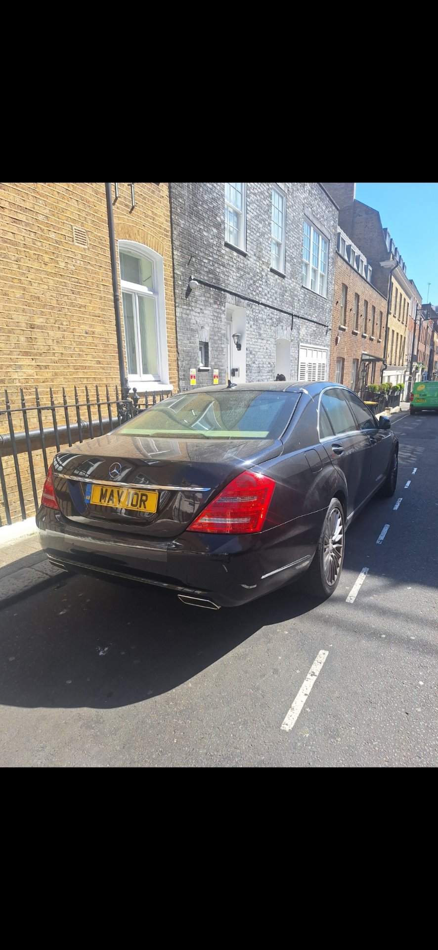 MAY 10R spotted on Mercedes-Benz S-Class