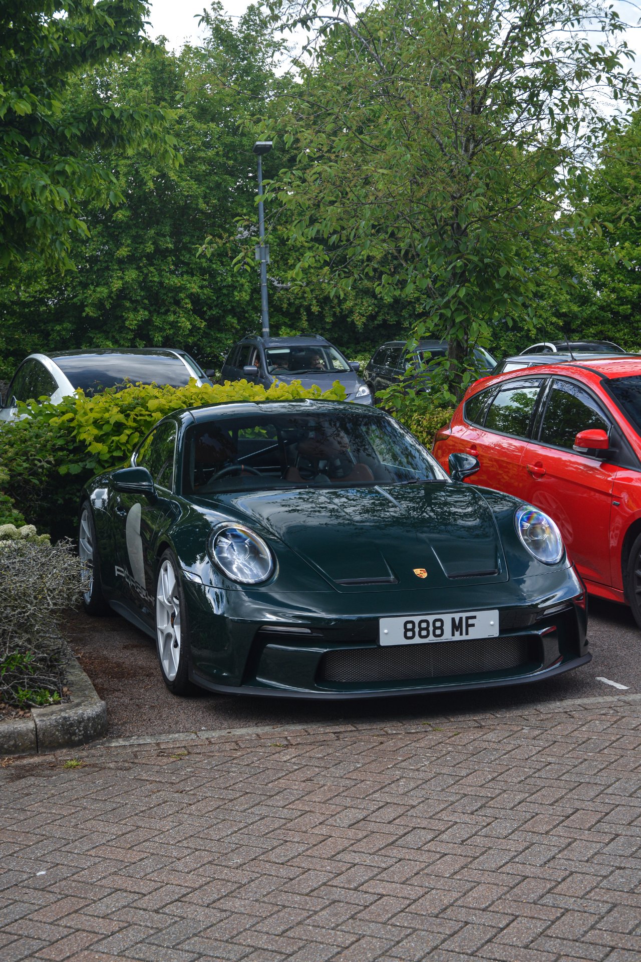 888 MF spotted on Porsche 911