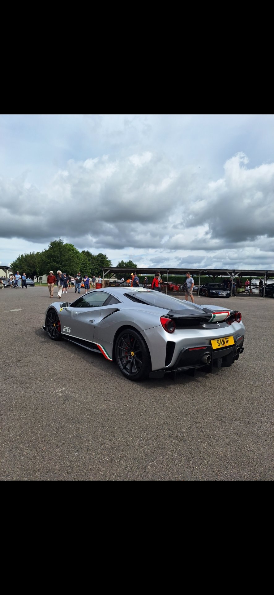 SAW 1F spotted on Ferrari 488 Pista