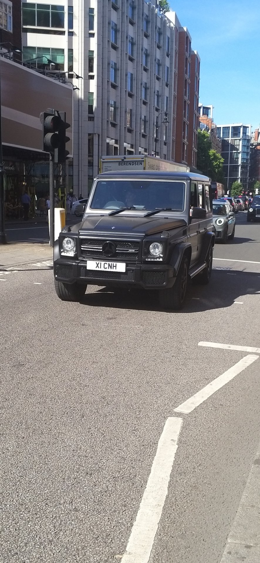 X1 CNH spotted on Mercedes-Benz G-Class