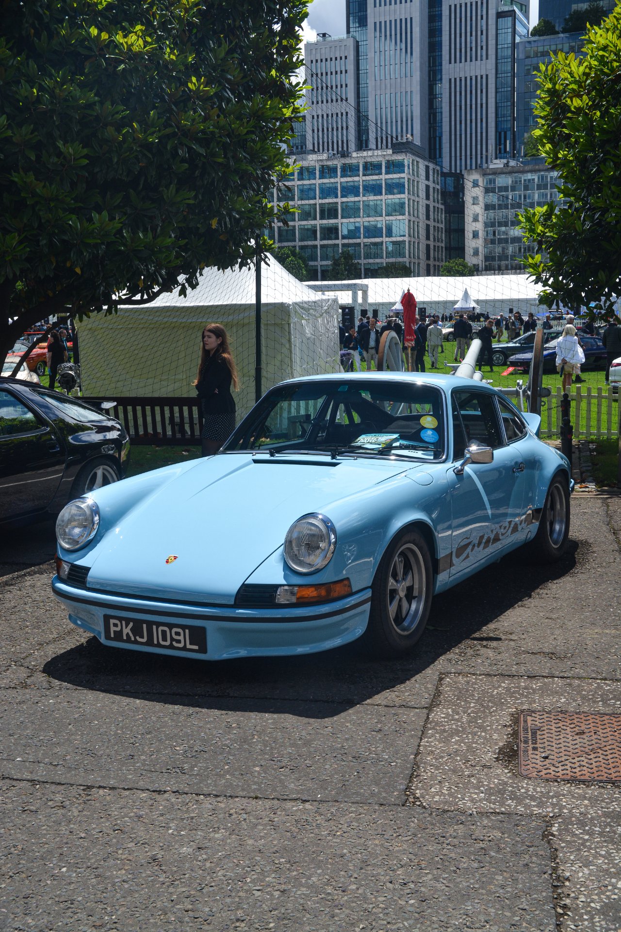 PKJ 109L spotted on Porsche 911