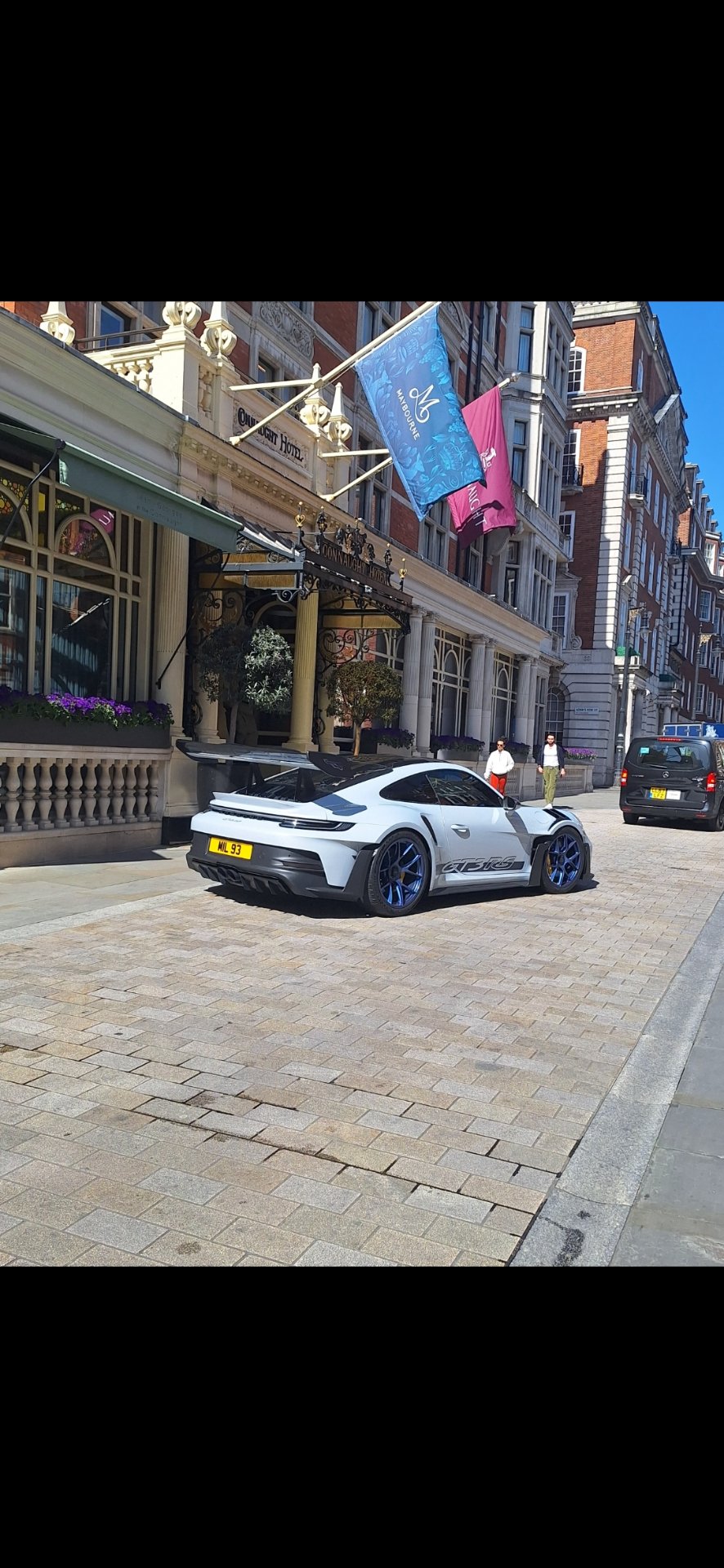 MIL 93 spotted on Porsche 911 GT3 RS