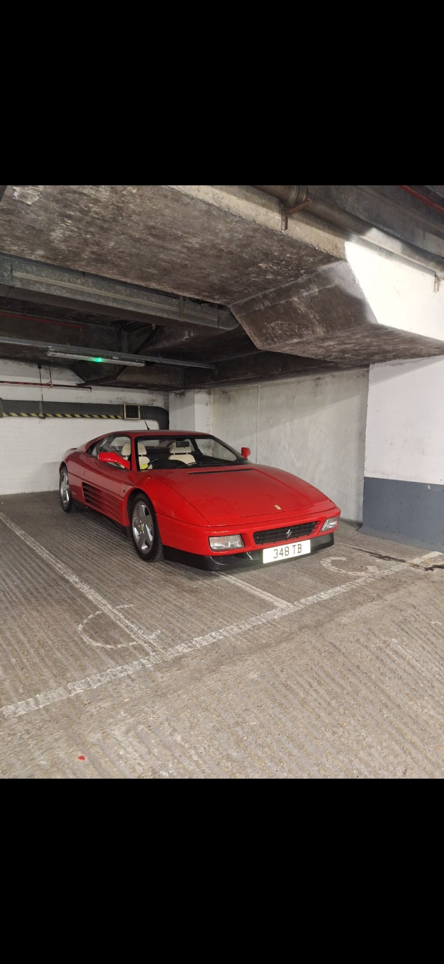 348 TB spotted on Ferrari 348