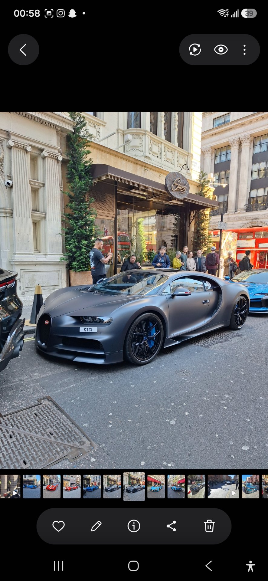 KTC 1 spotted on Bugatti Chiron