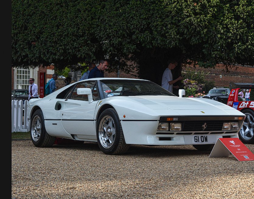 61 OW spotted on Ferrari 288 GTO