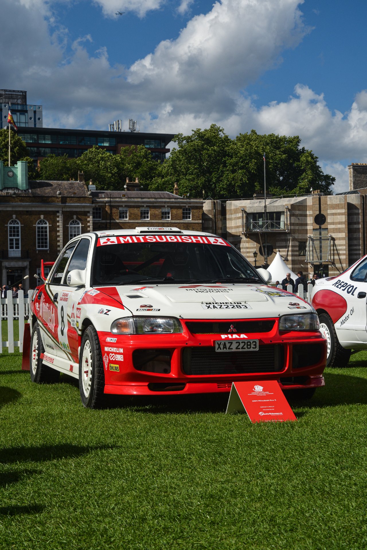 XAZ 2283 spotted on Mitsubishi Lancer Evo