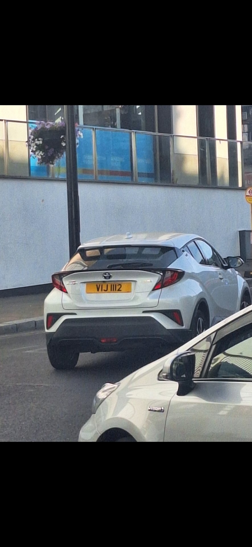 VIJ 1112 spotted on Toyota C-HR