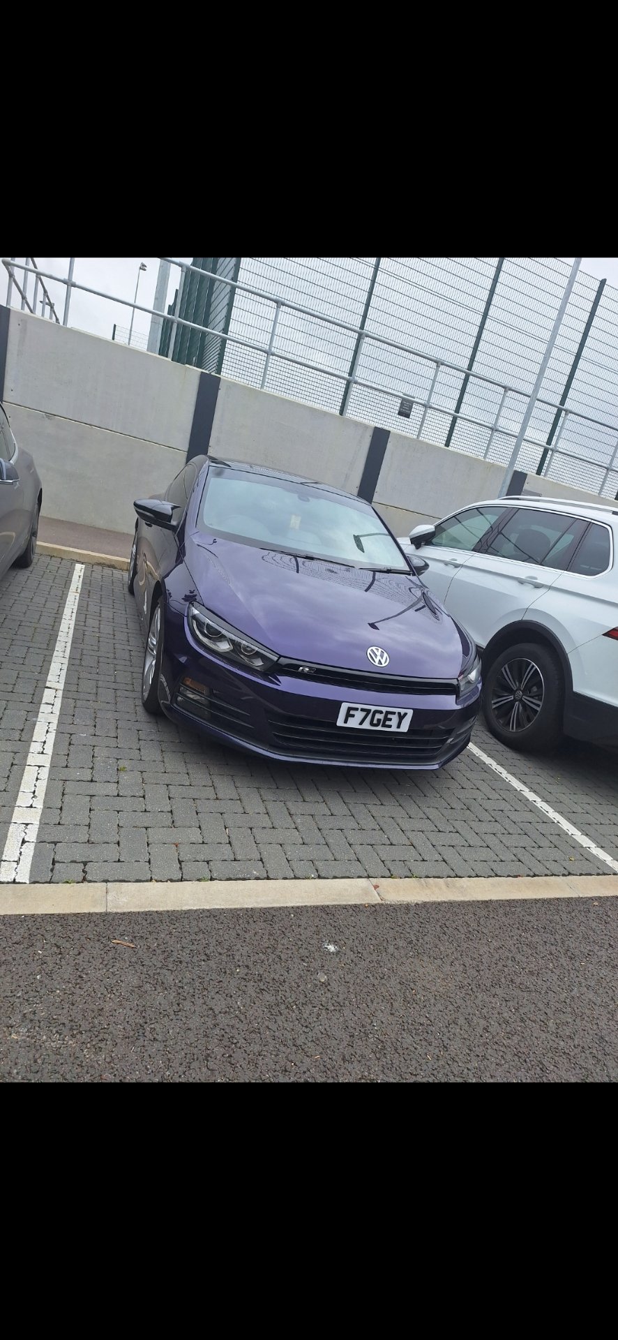 F7 GEY spotted on Volkswagen