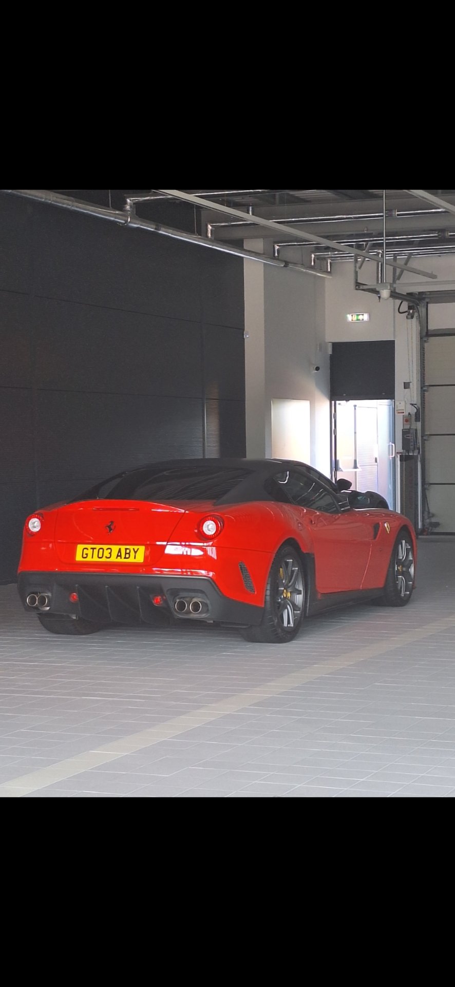 GT03 ABY spotted on Ferrari
