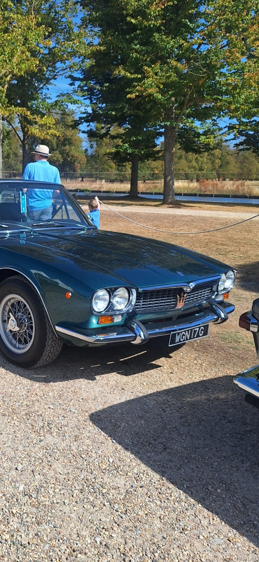WGN 17G private number plate on a Maserati, spotted in London