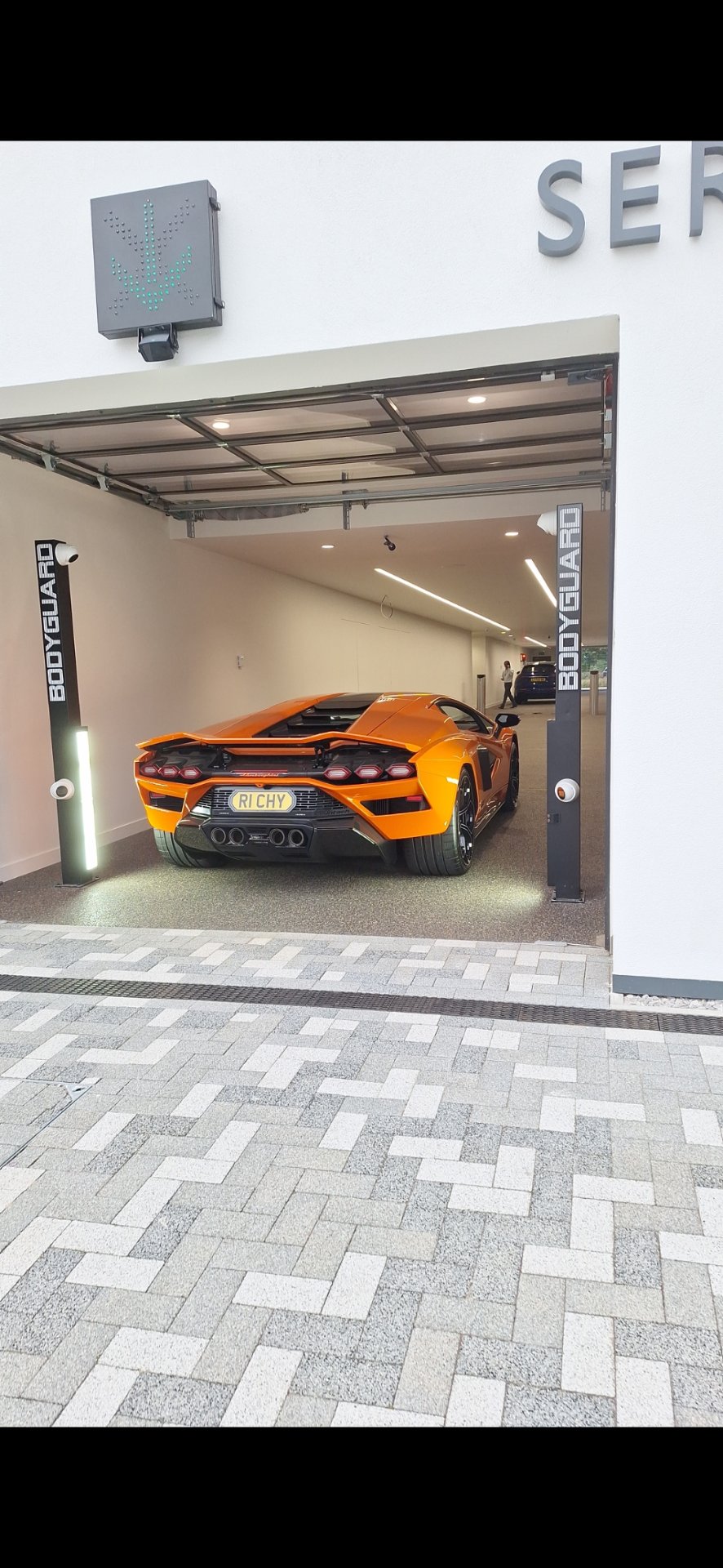 R1 CHY spotted on Lamborghini