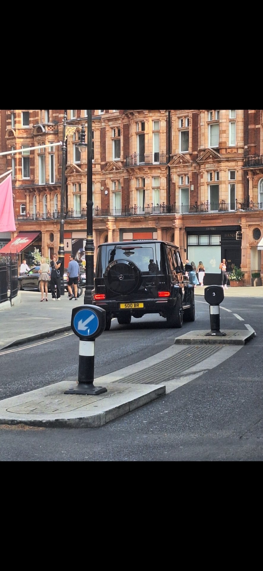 500 BR spotted on Mercedes-Benz G-Class 63 AMG
