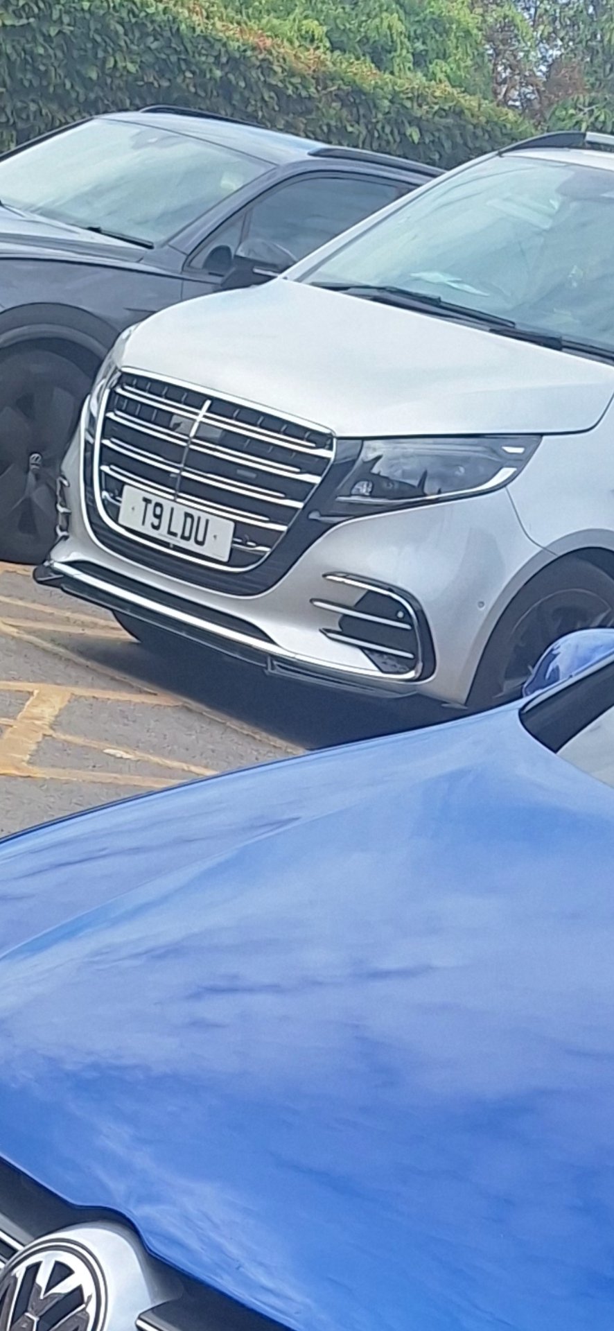 T9 LDU spotted on Mercedes-Benz V-Class