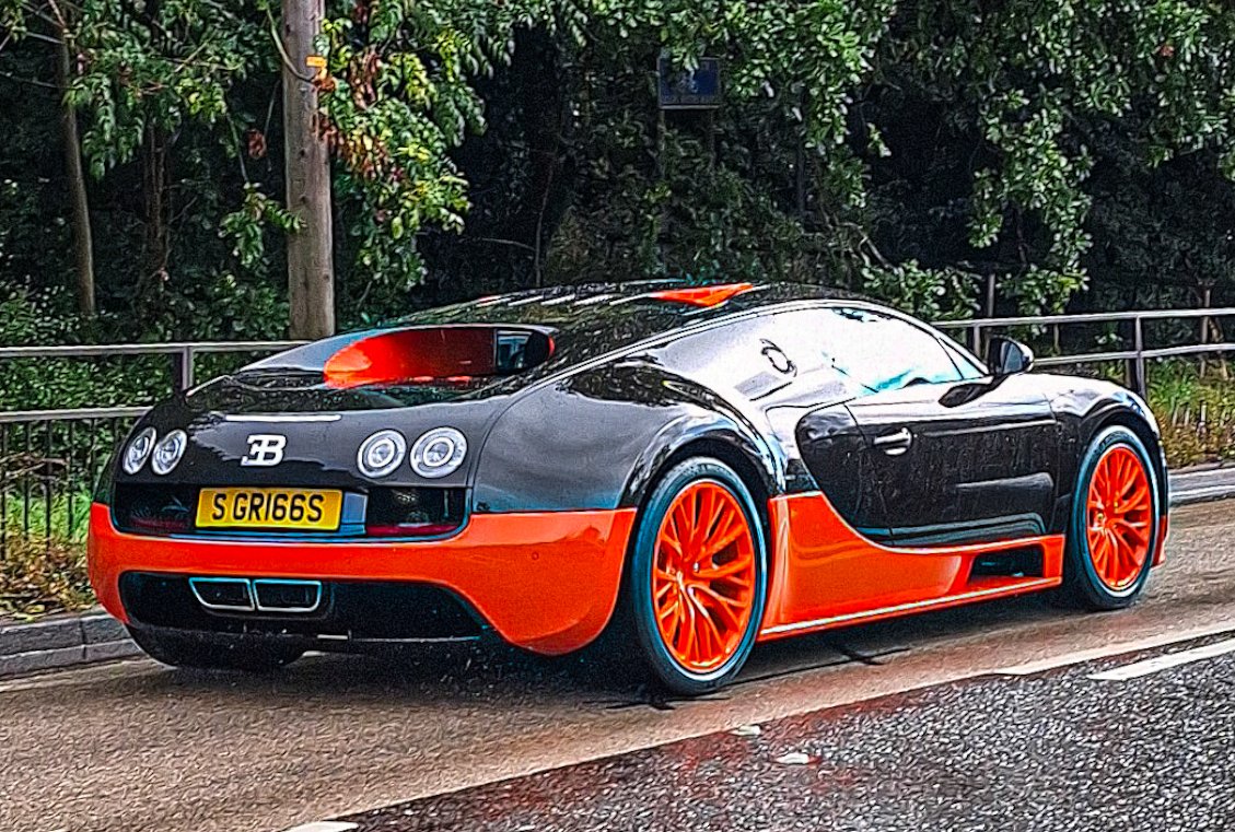 SGR 166S spotted on Bugatti Veyron