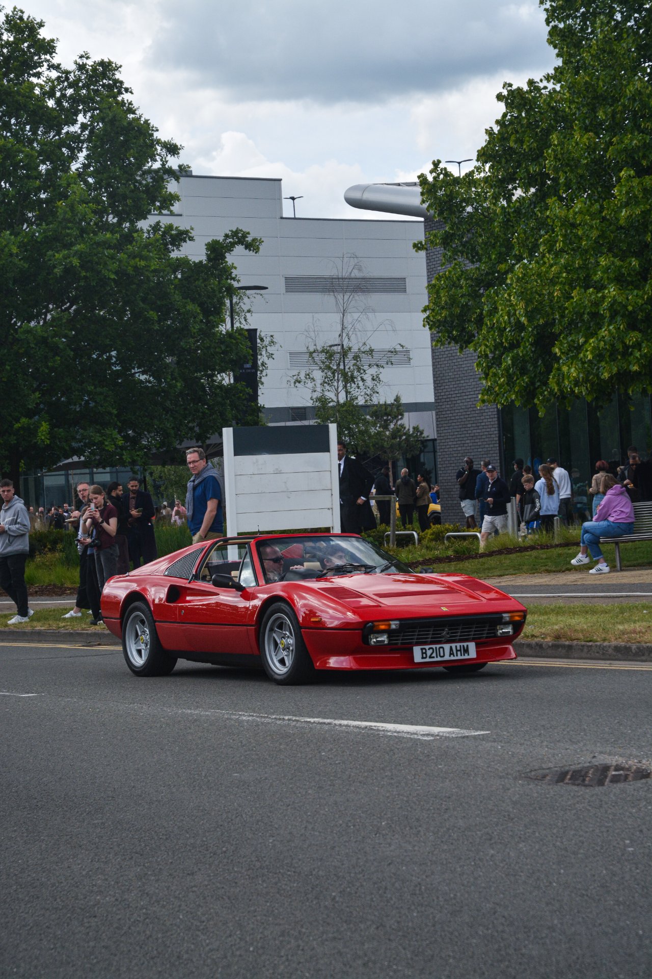 B210 AHM spotted on Ferrari 308 GTB