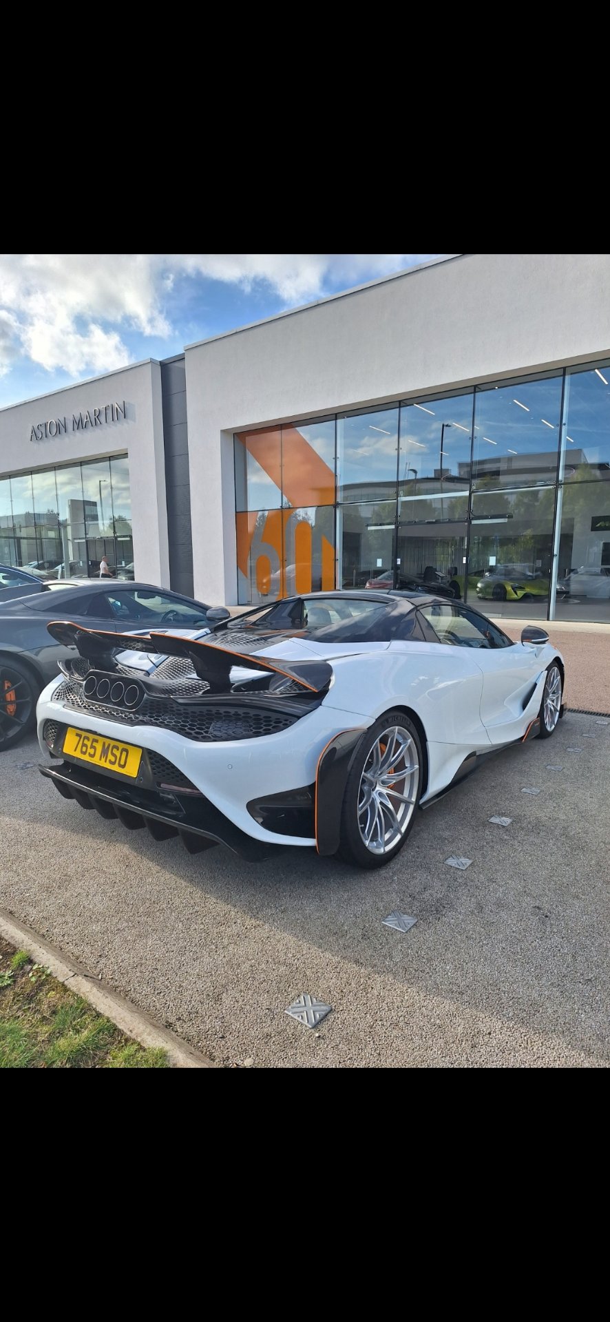 765 MSO spotted on McLaren