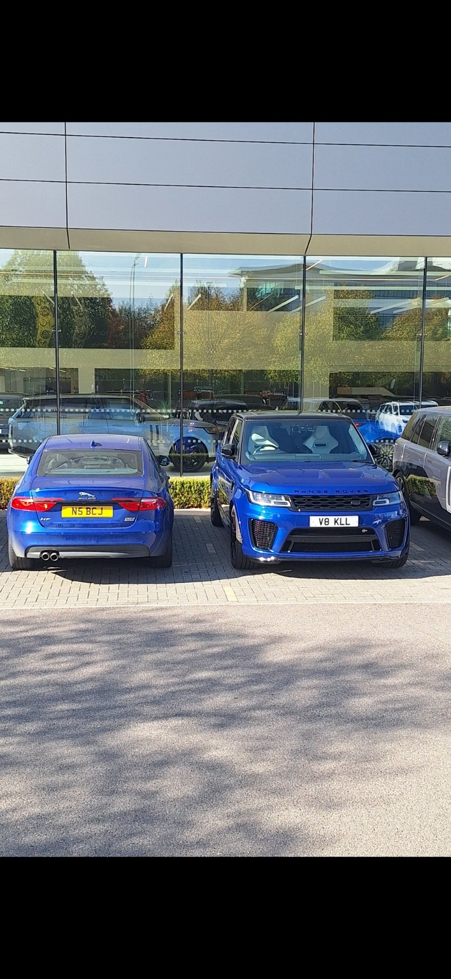 V8 KLL spotted on Land Rover