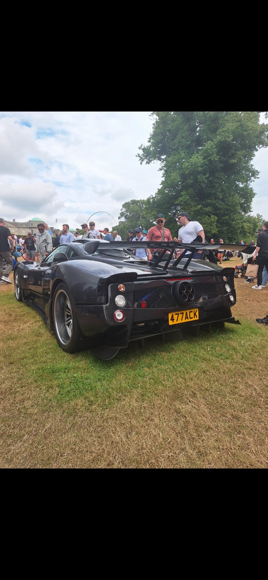 477 ACK spotted on Pagani Zonda