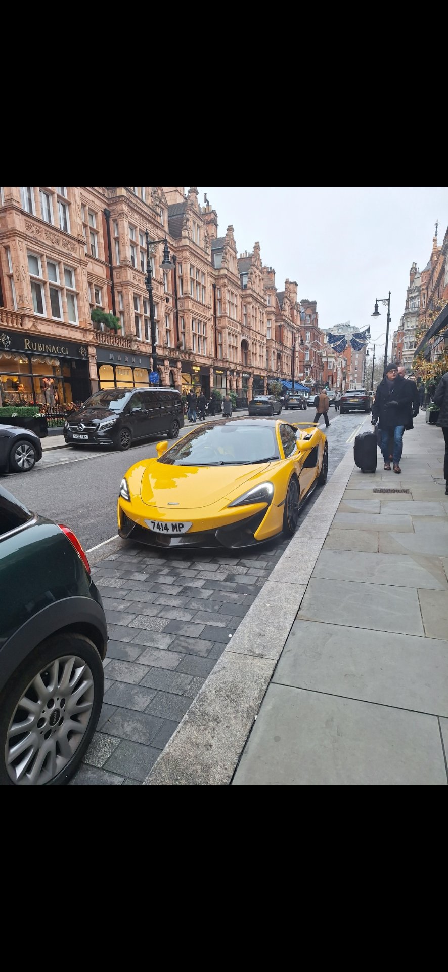 7414 MP spotted on McLaren