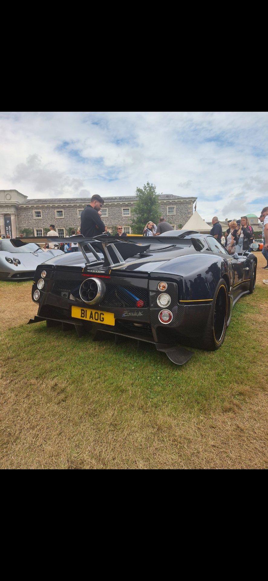 B1 AOG spotted on Pagani Zonda