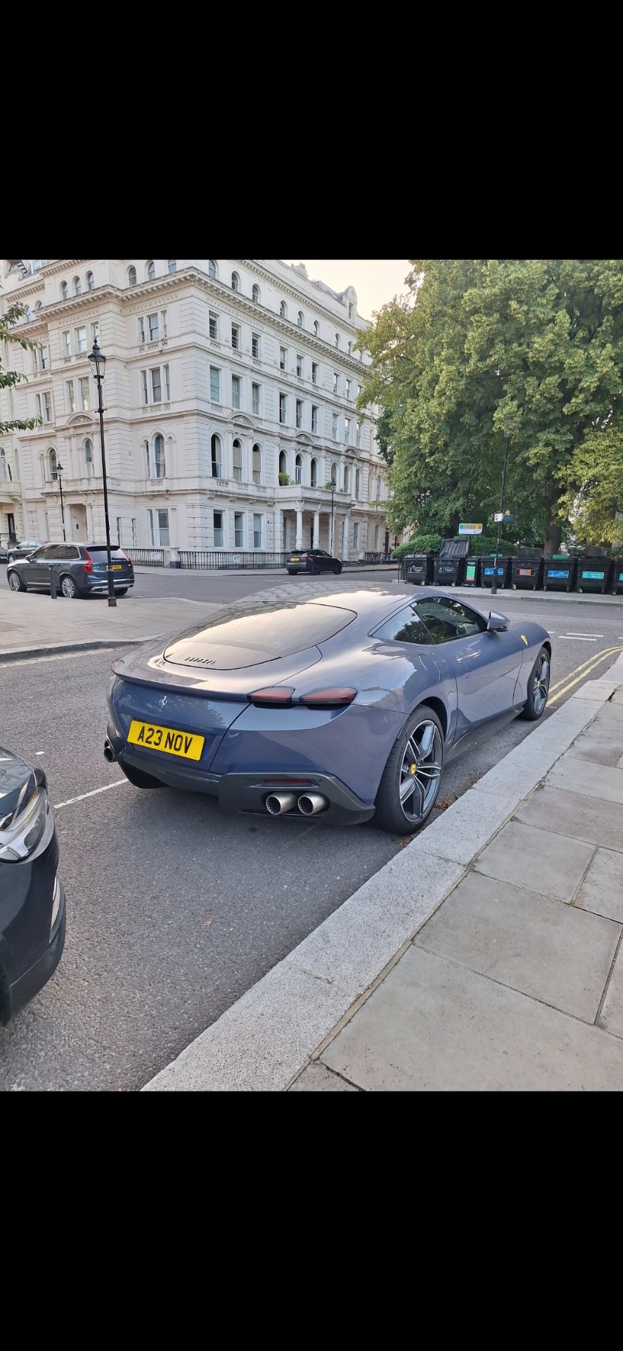 A23 NOV spotted on Ferrari Roma