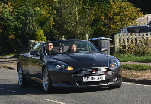 SC06 AML spotted on Aston Martin DB9