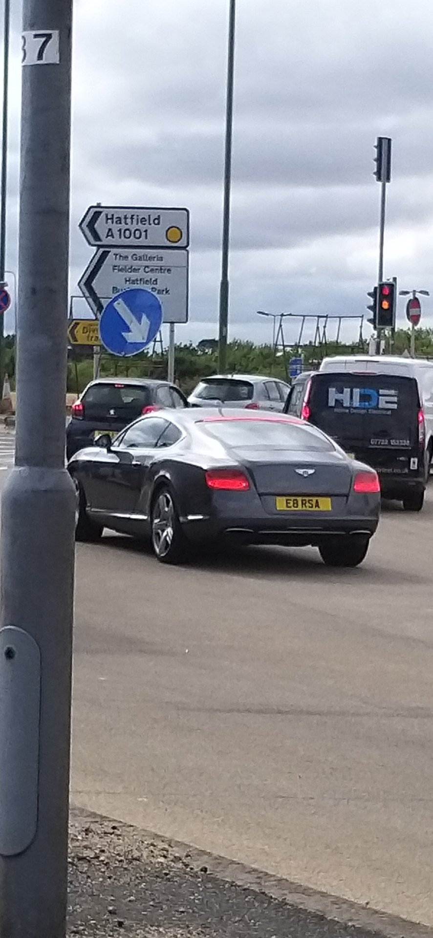 E8 RSA spotted on Bentley