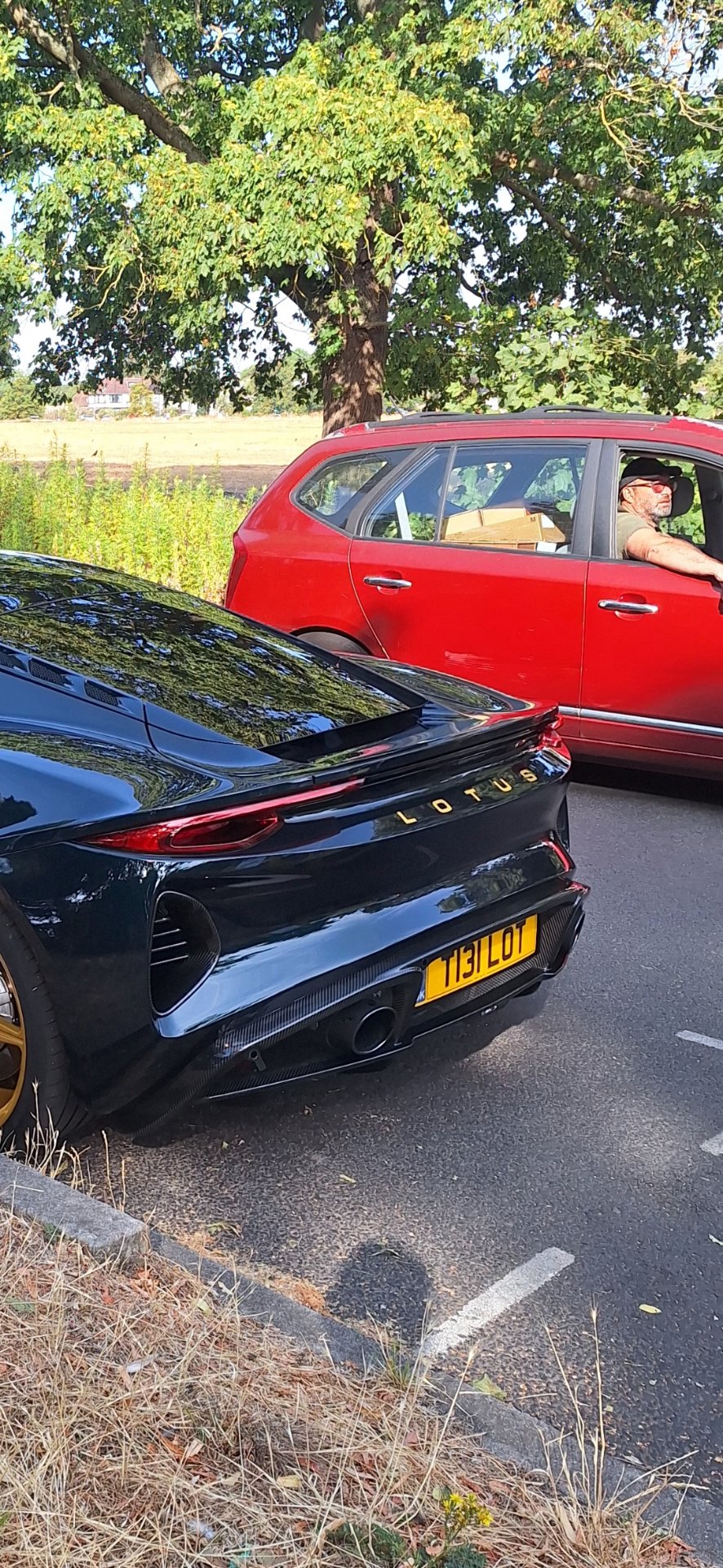 T131 LOT spotted on Lotus Emira
