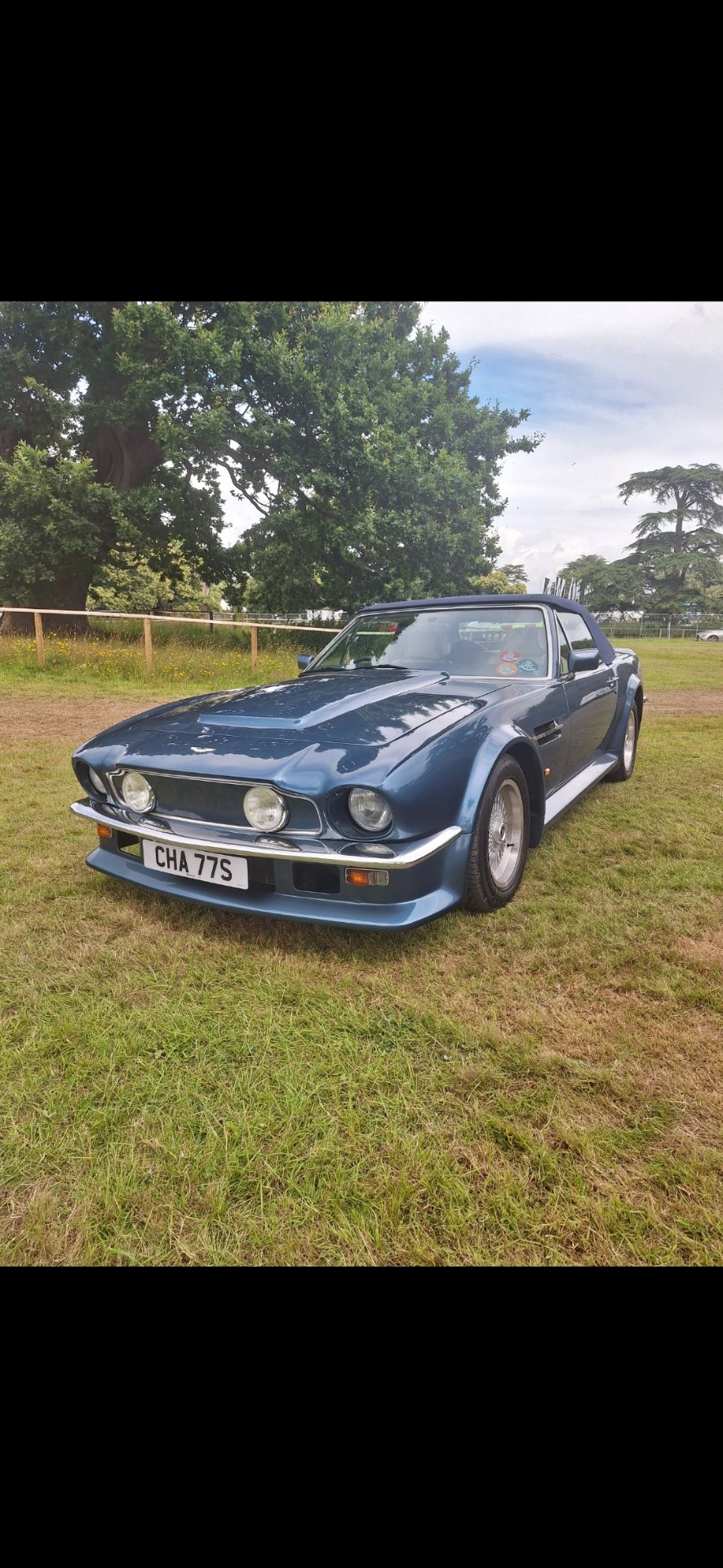 CHA 77S spotted on Aston Martin Vantage GT8