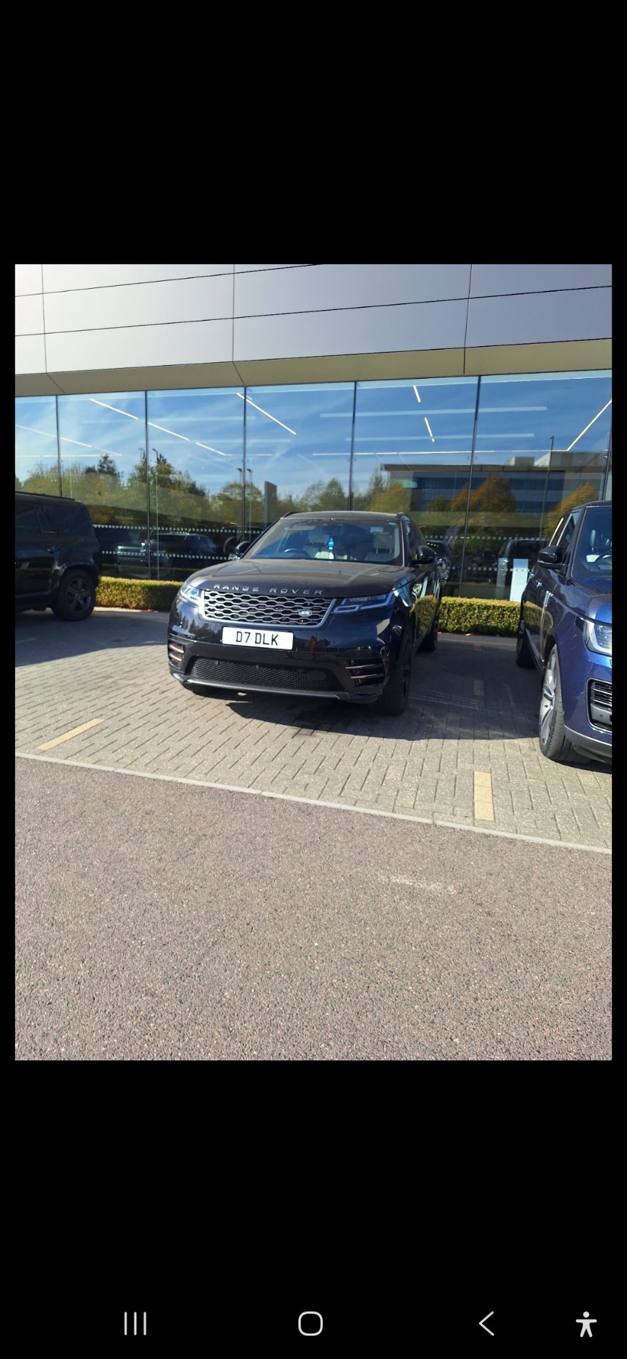 D7 DLK spotted on Land Rover