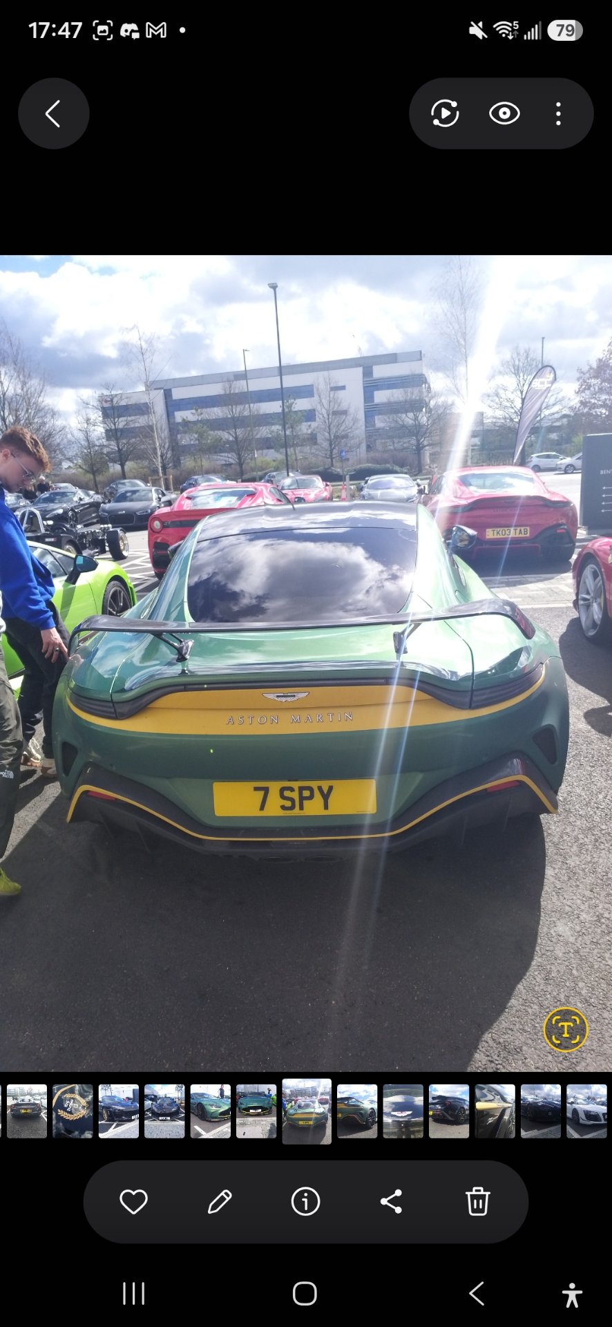 7 SPY spotted on Aston Martin