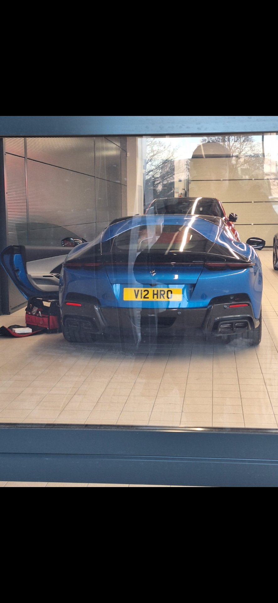 V12 HRO spotted on Ferrari