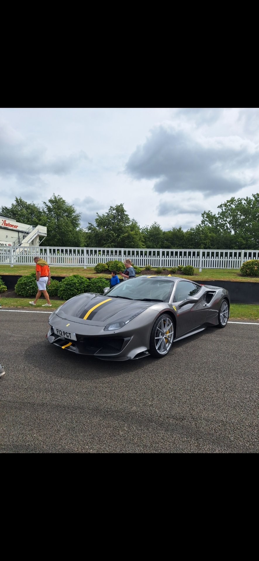 F12 PGT spotted on Ferrari 488 Pista