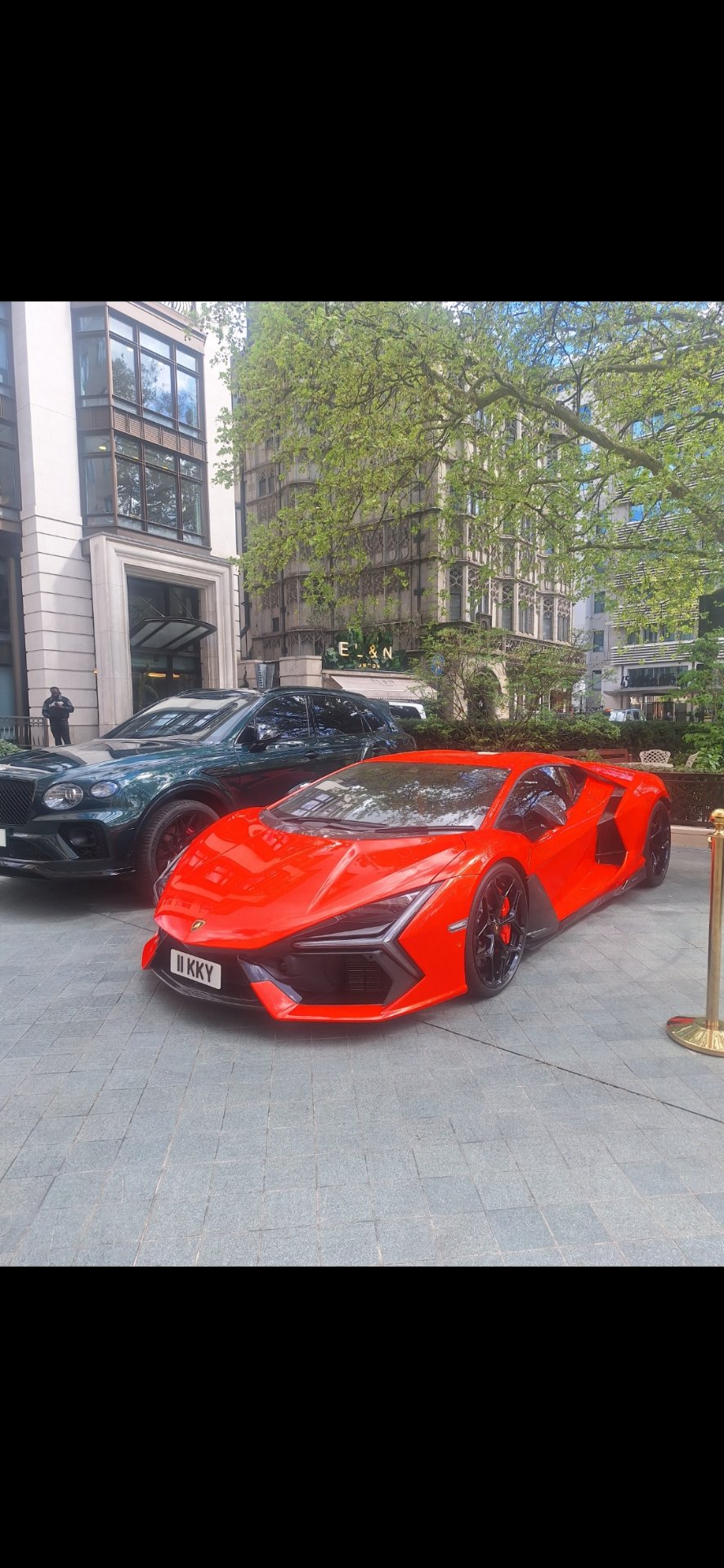 11 KKY spotted on Lamborghini Revuelto