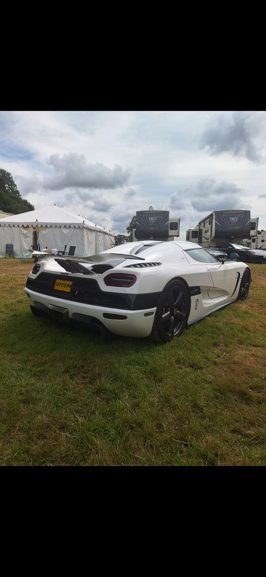 6773 PK spotted on Koenigsegg Agera