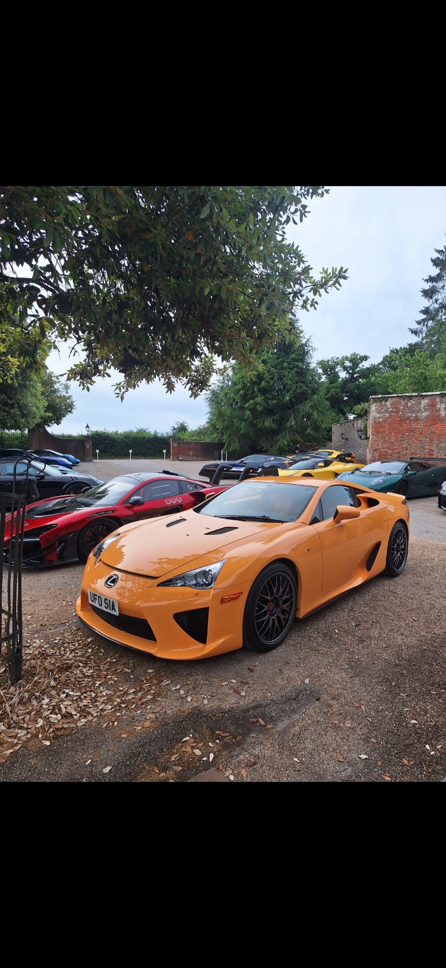 UFO 51A spotted on Lexus LFA