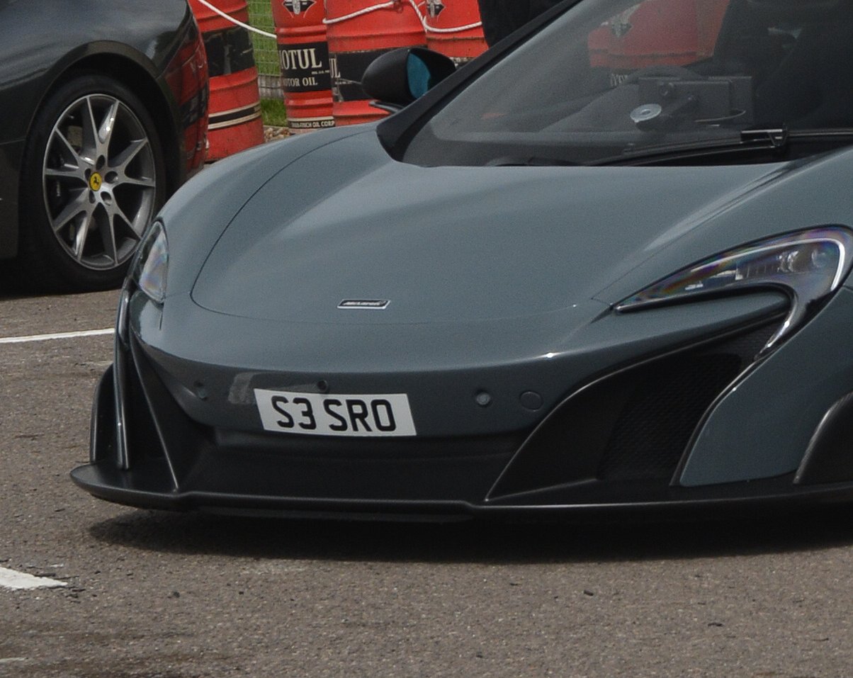 S3 SRO spotted on McLaren 675LT