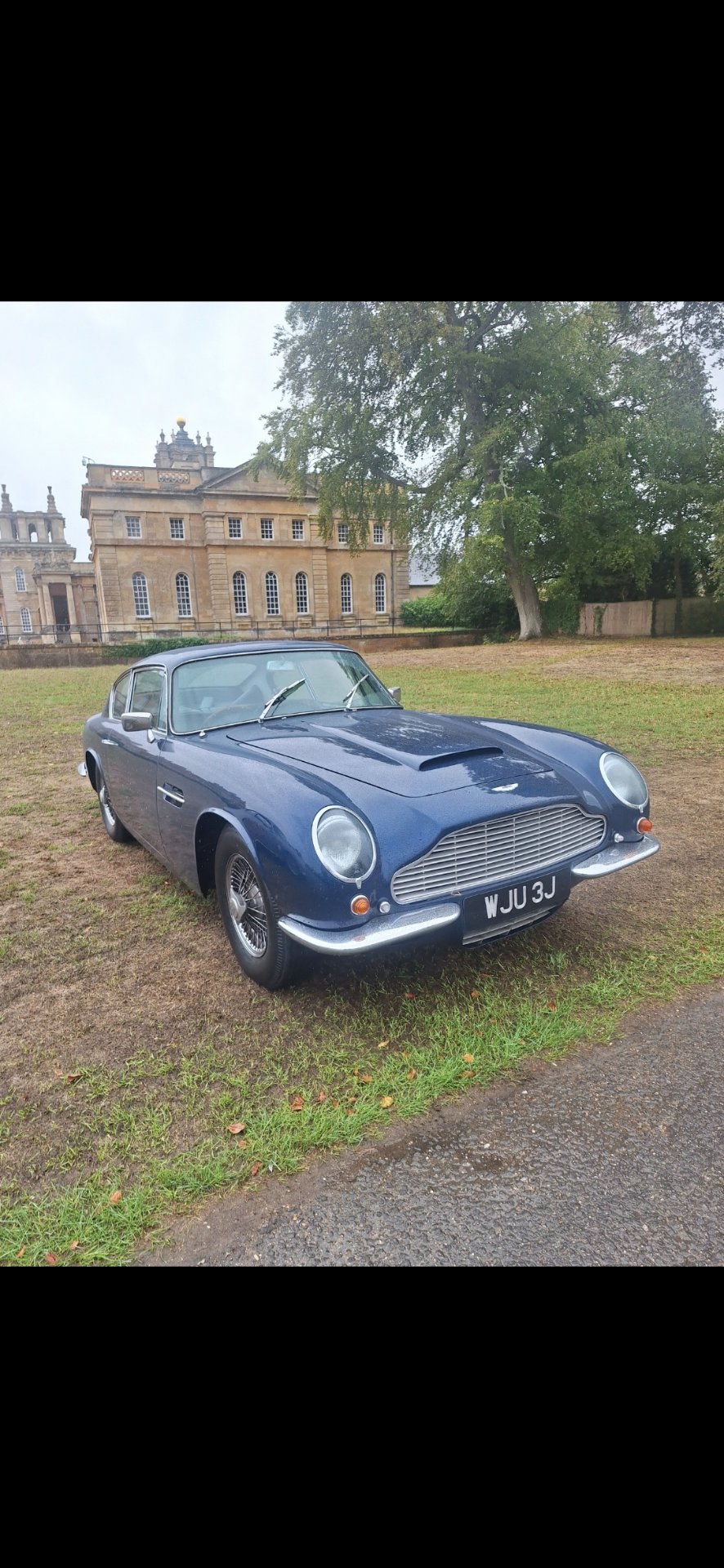 WJU 3J spotted on Aston Martin