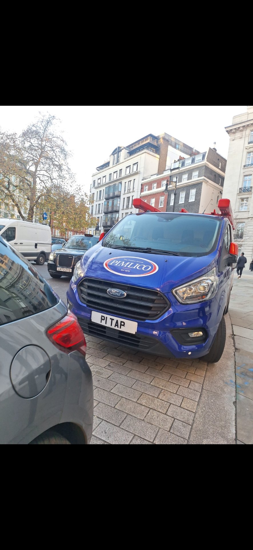 P1 TAP spotted on Ford Transit