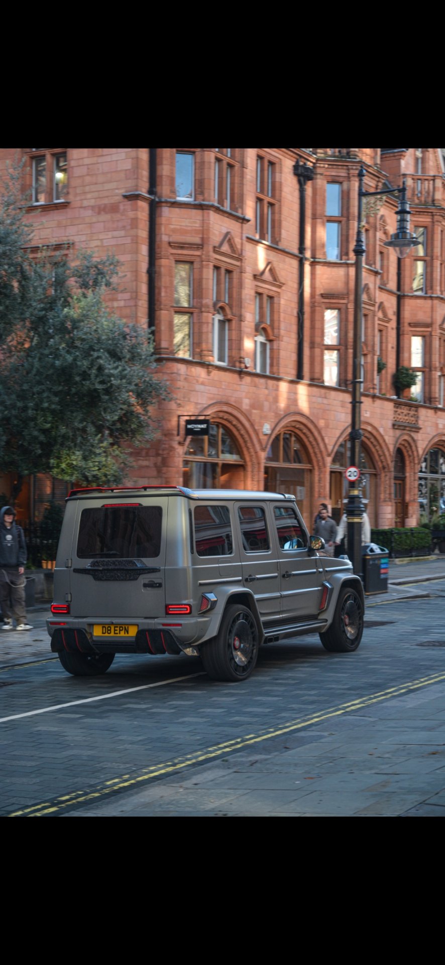 D8 EPN spotted on Mercedes-Benz G-Class