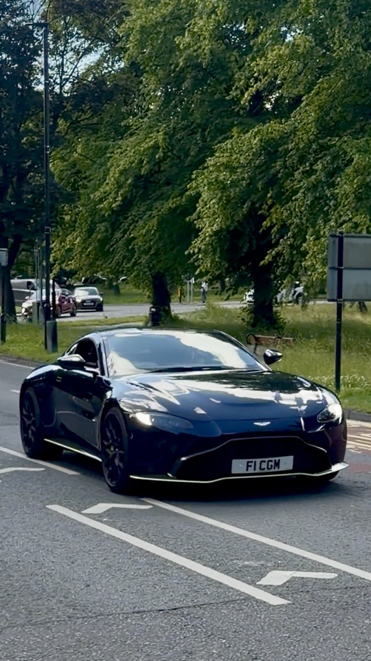 F1 CGM spotted on Aston Martin Vantage AMR AMR