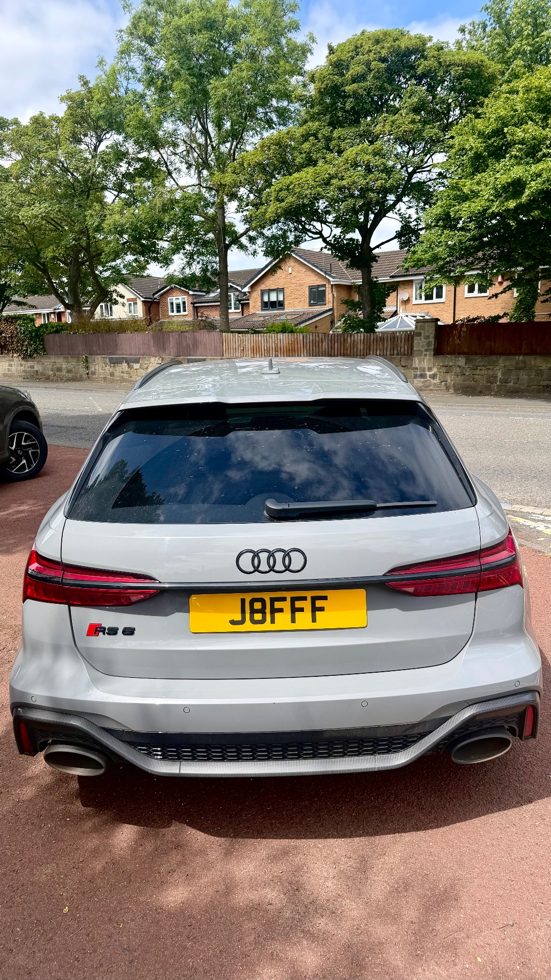 J8 FFF spotted on Audi RS6