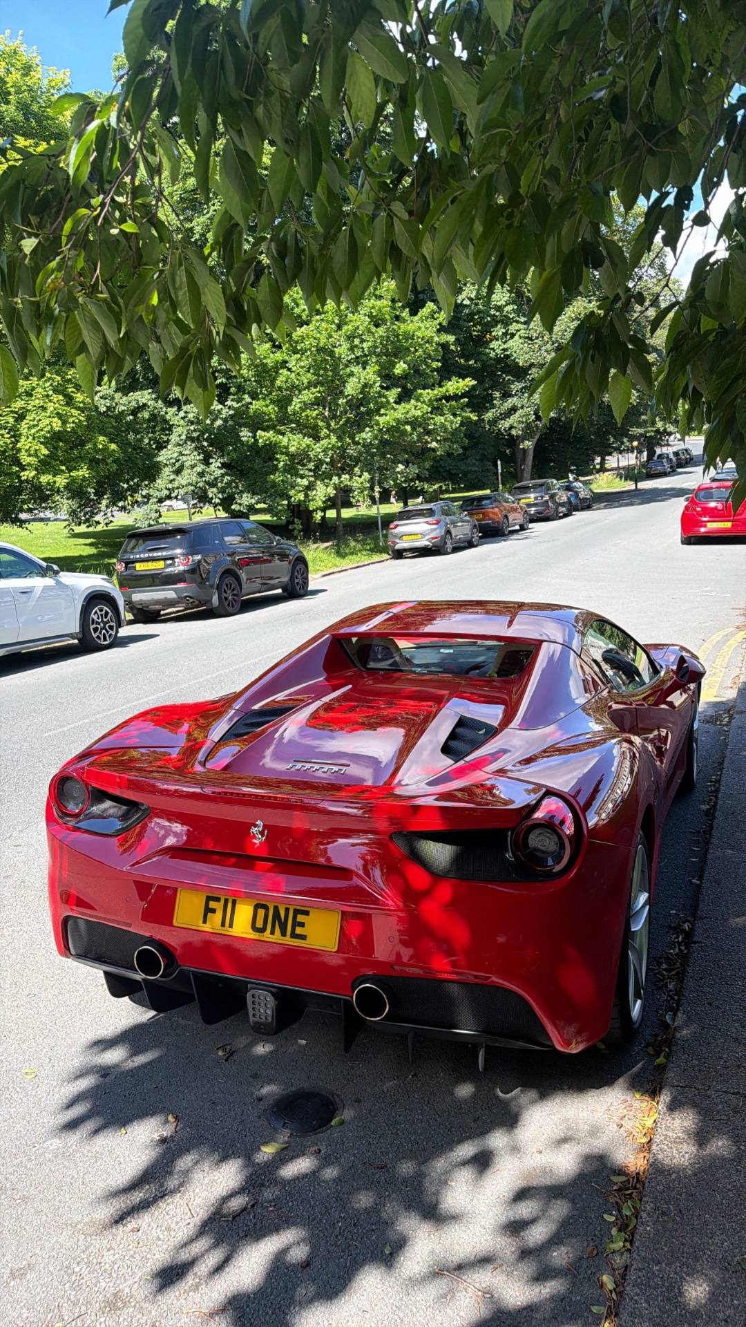 F11 ONE spotted on Ferrari 488 Spider Spider