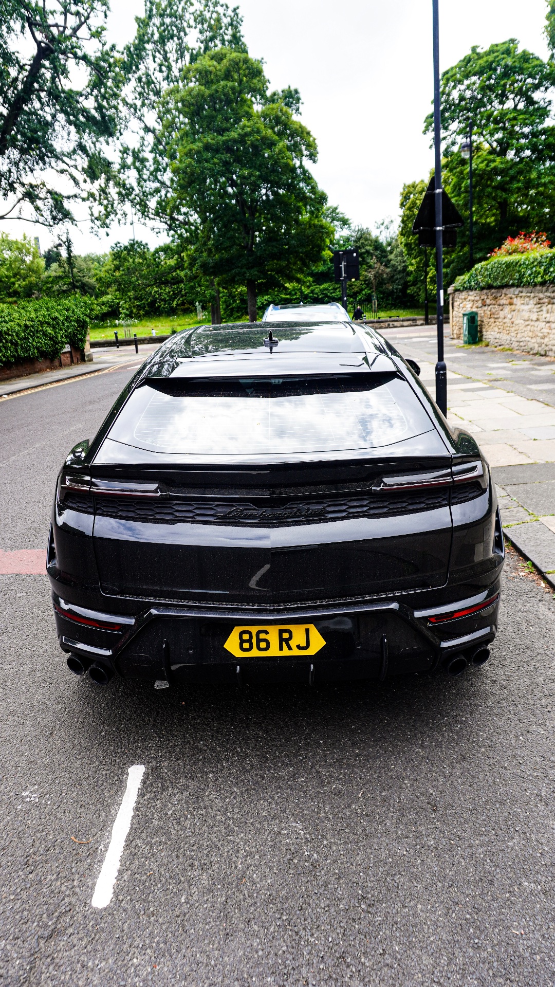 86 RJ spotted on Lamborghini Urus