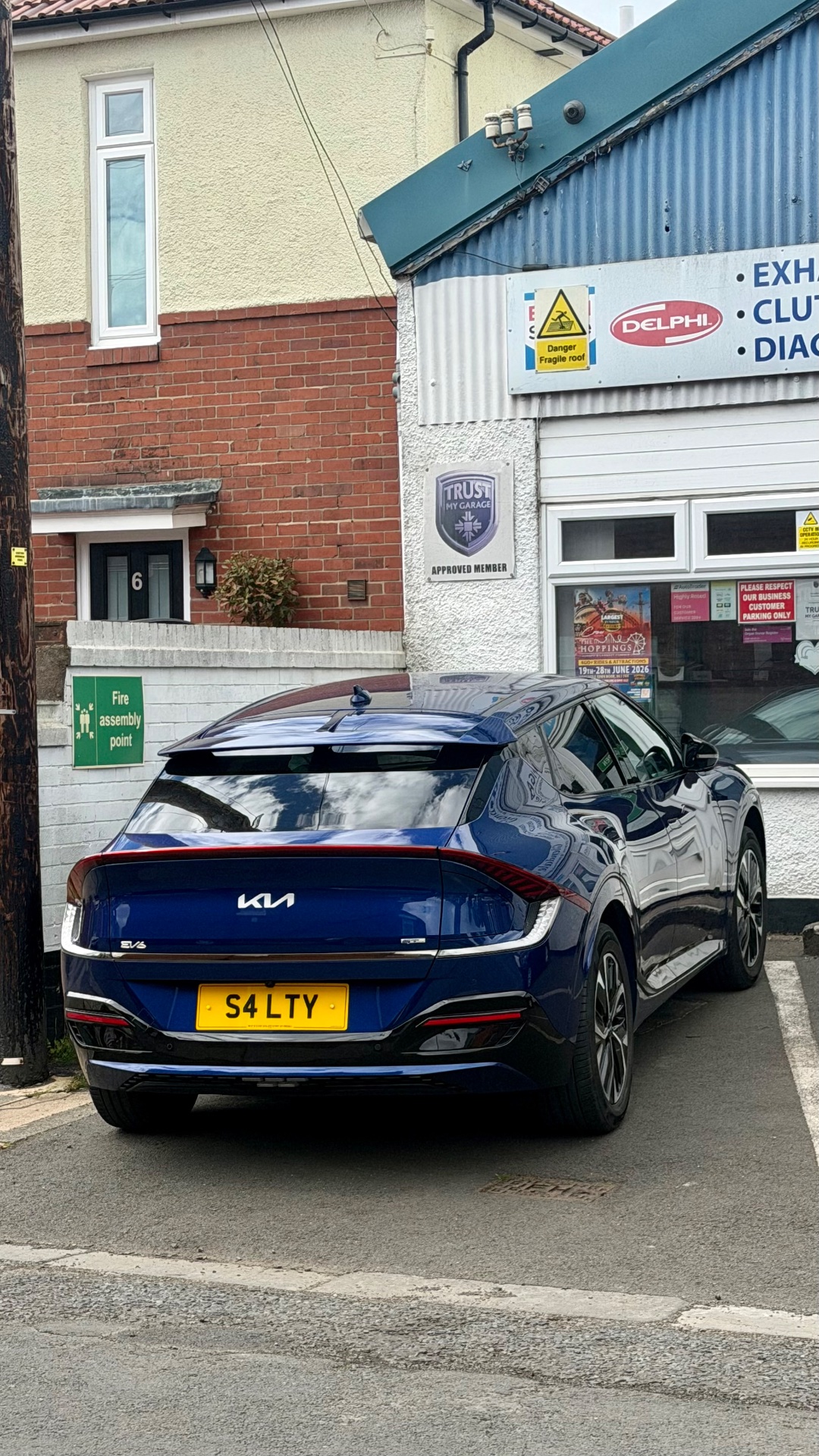 S4 LTY spotted on Kia EV6