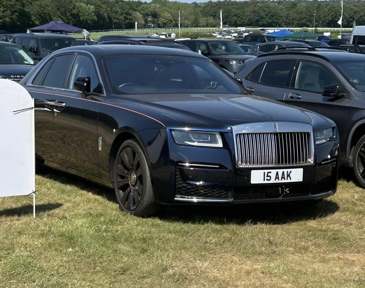 15 AAK spotted on Rolls-Royce Ghost