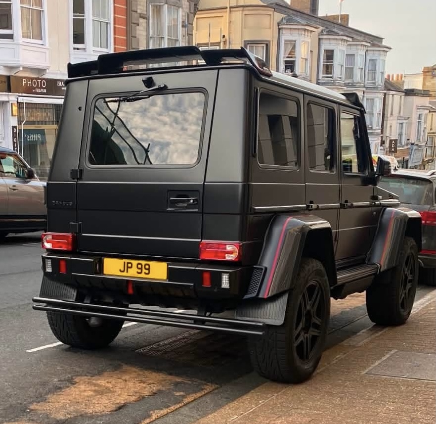 JP 99 spotted on Mercedes-Benz G-Class G500 Brabus