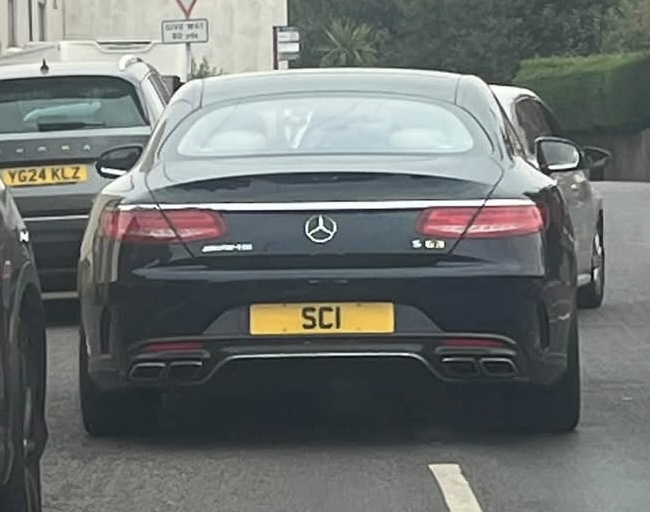 SC 1 spotted on Mercedes-Benz S-Class AMG Line