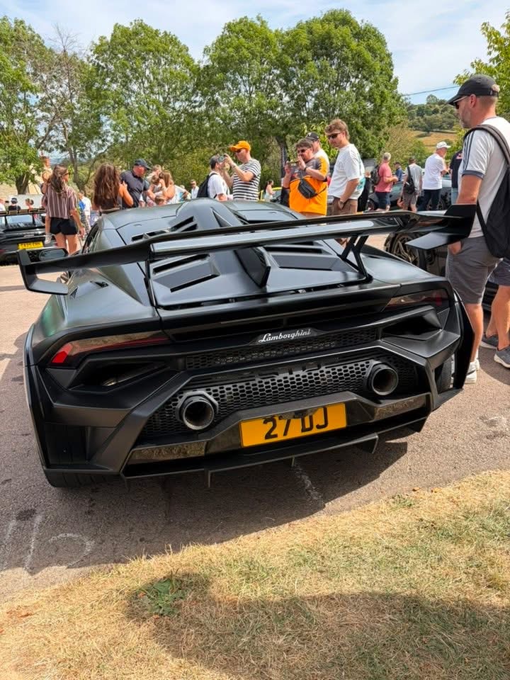 27 DJ spotted on Lamborghini Huracan STO