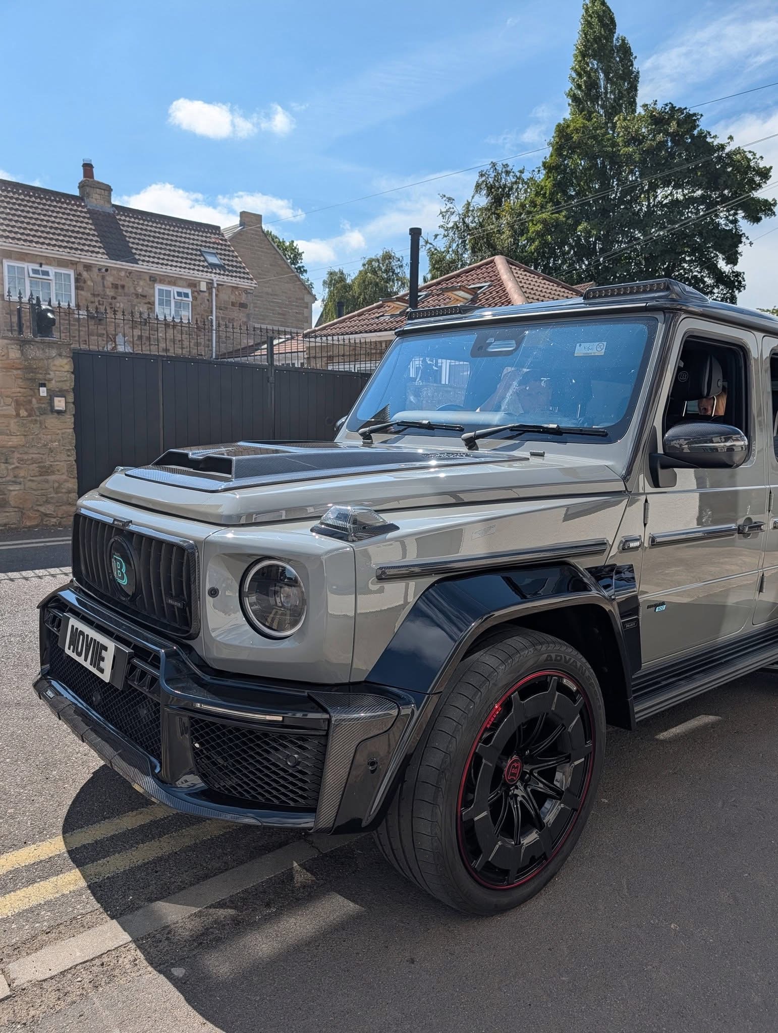 MOV 11E spotted on Brabus G-Class